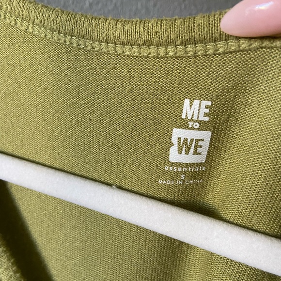 Me to We Green Crop Top - Picture 2 of 4